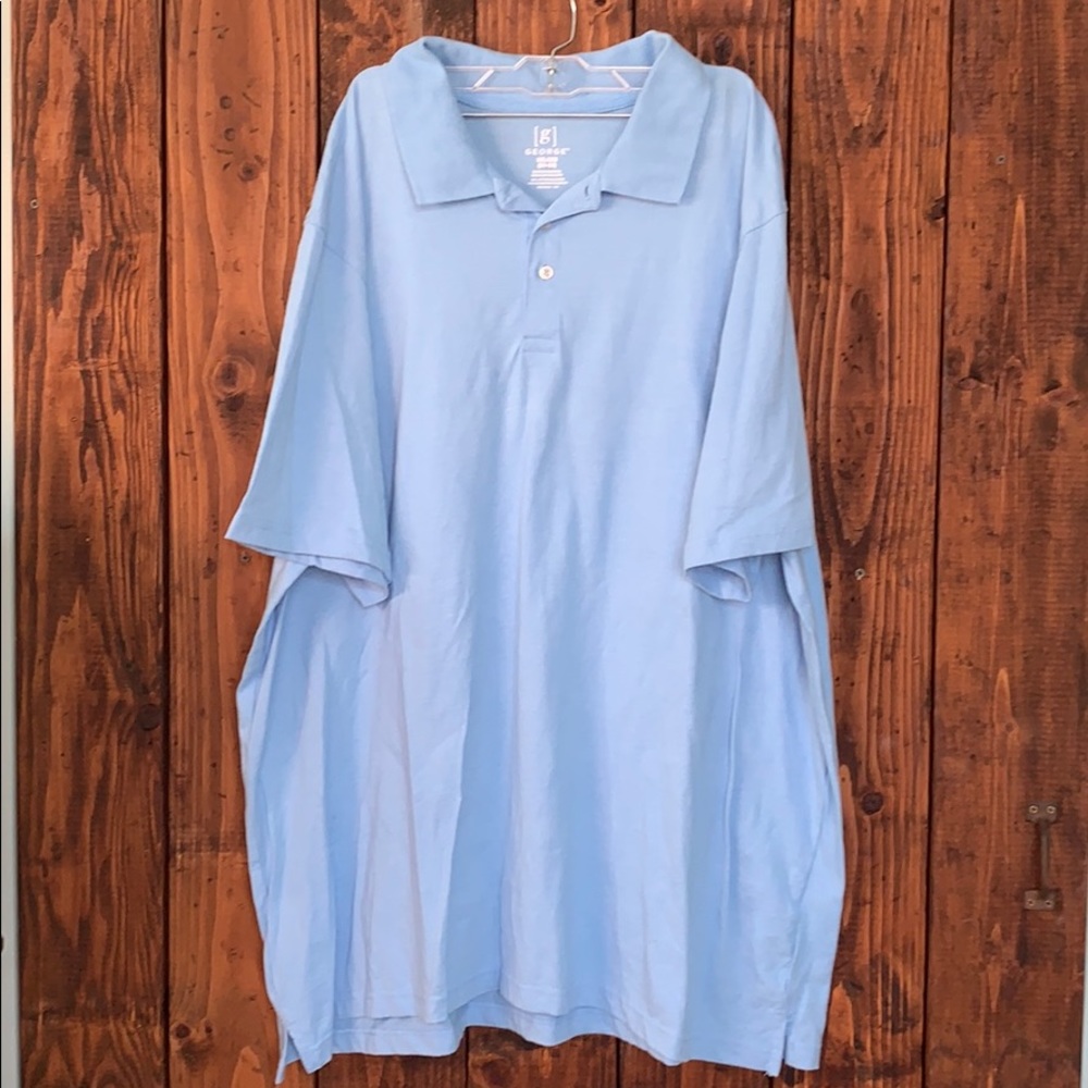 ☘️5 for $25☘️ George Blue Polo